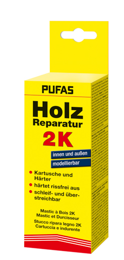 Pufas Holz Reparatur 2K 232 gr eiche hell